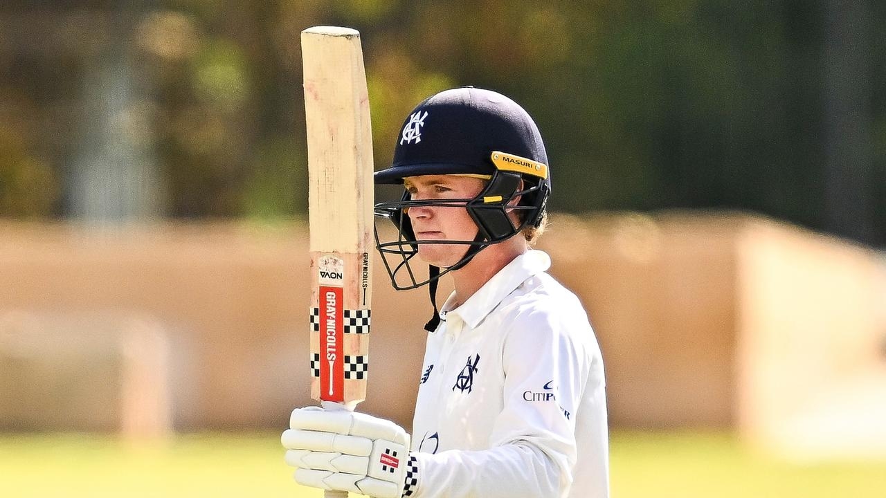 Rising star Oliver Peake hits impressive fifty on Australian A debut