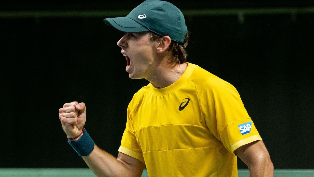 Alex de Minaur and Alexei Popyrin to lead Australian Davis Cup team for Sydney clash with Belgium