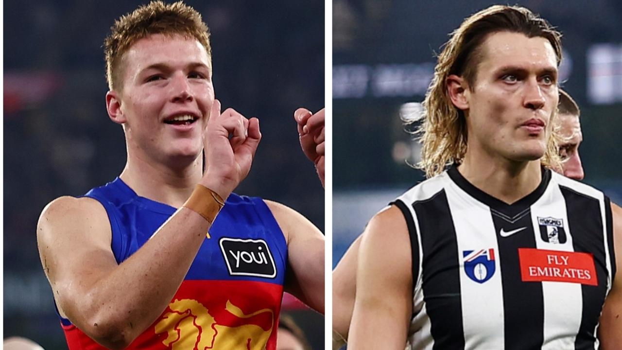 Emerging forward joins Buddy Franklin in epic 19yr first as Lions outclass Collingwood