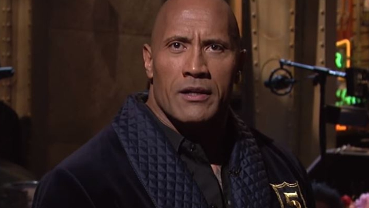 Wild behind-the-scene's detail from Dwayne Johnson's Saturday Night Live appearance