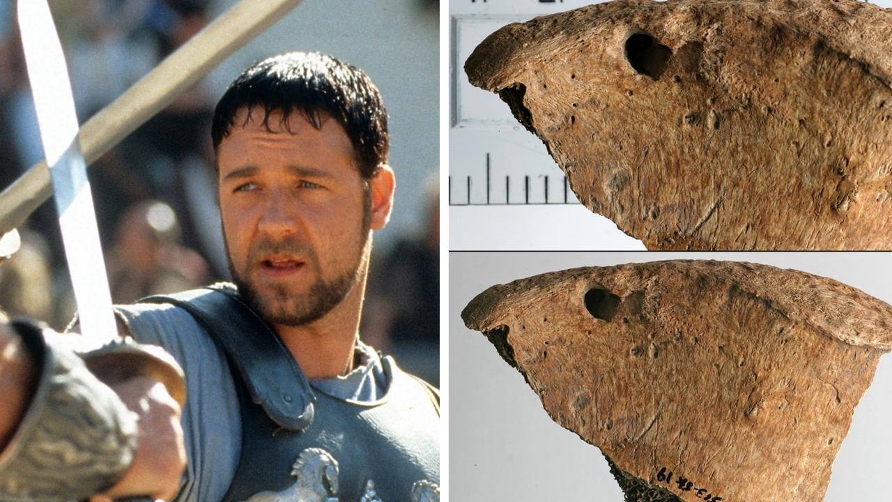 Archaeologists discover ‘large cat' bite marks on Roman gladiator skeleton for first time