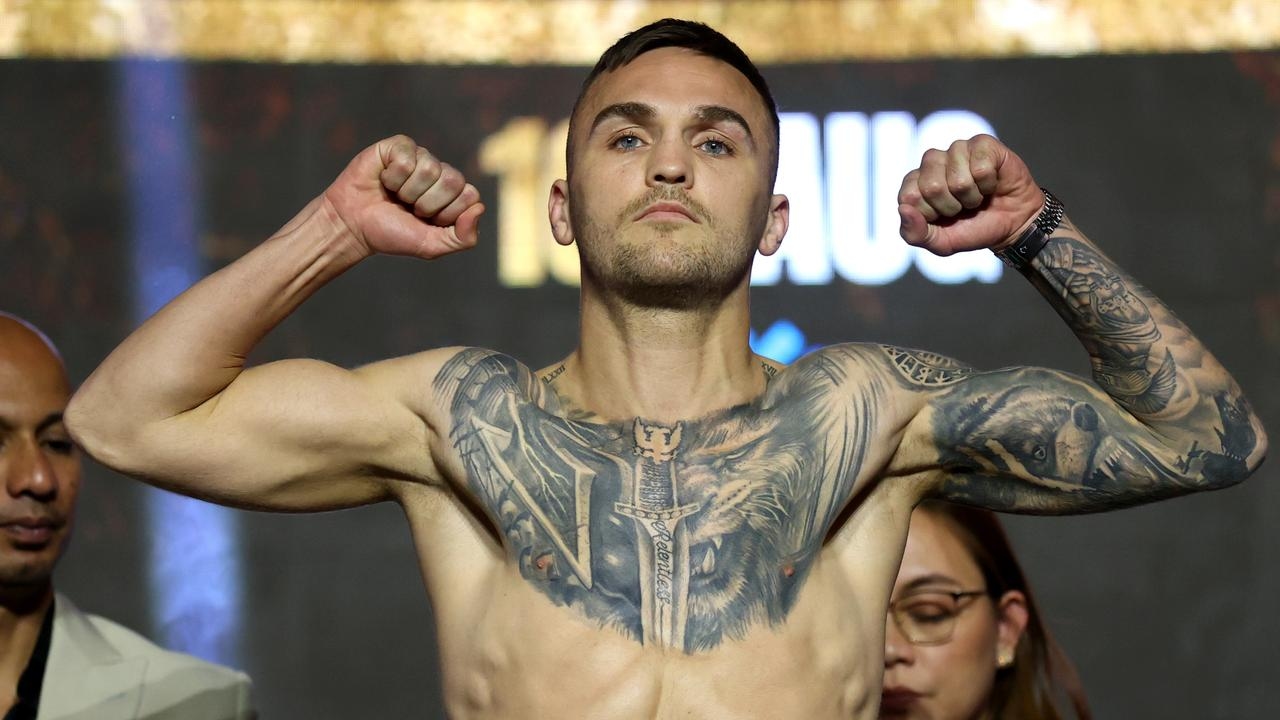 Australia's Sam Goodman targeted by anti-doping authorities in lead up to his world-title blockbuster against defending champion Nick Ball