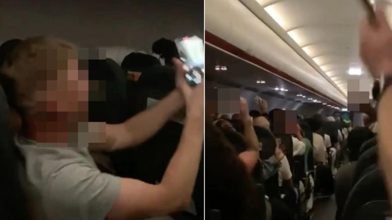 Passenger terrified as ‘drunk' rowdy flyers turn Ibiza plane into ‘mid-air nightclub'