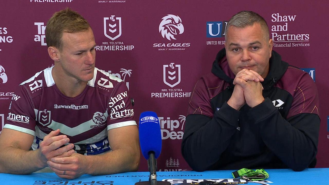‘Don't understand that stuff': DCE responds to Roosters rumour and Qld axing after Manly loss