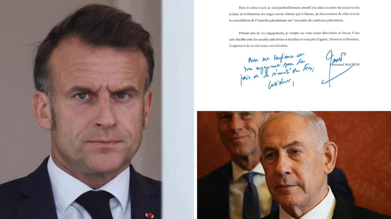 ‘No alternative': Emmanuel Macron announces France will formally recognise a Palestinian state