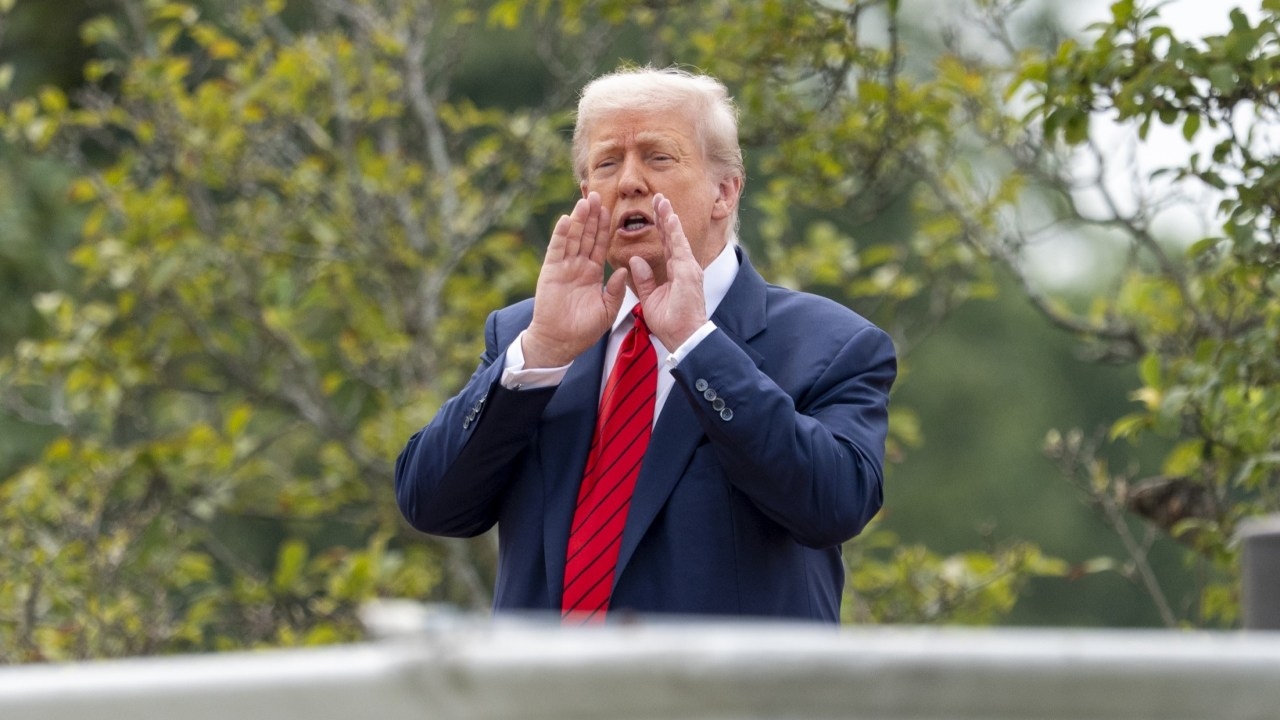 'Building nuclear missiles': Trump teases media about White House upgrades, says he is doing 'something beautiful'