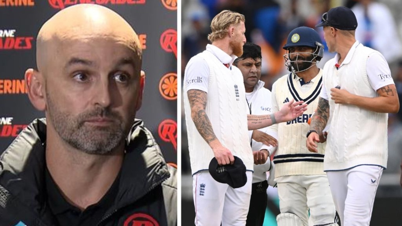 Lyon nails Poms in three words as Aussie delivers perfect sledge over handshake furore