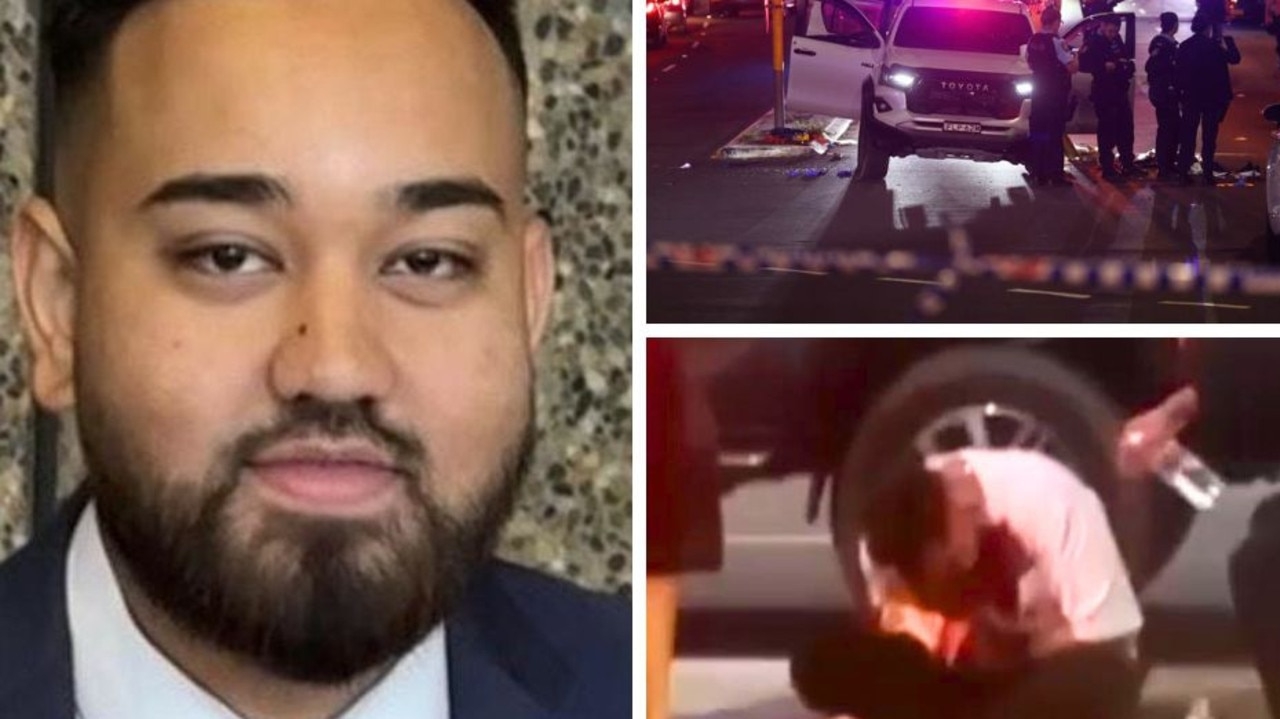 Horror scenes as two shot on Sydney street in suspected underworld attack