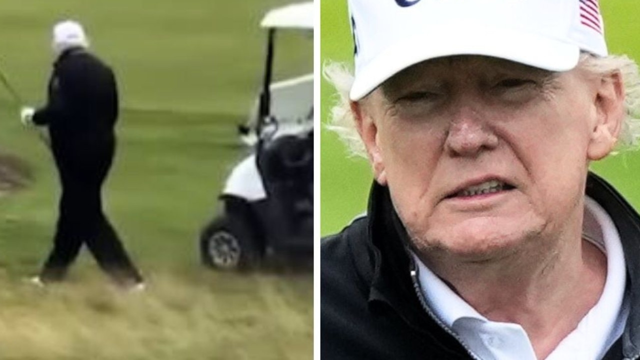 Viral videos of Donald Trump cheating at golf are hilarious