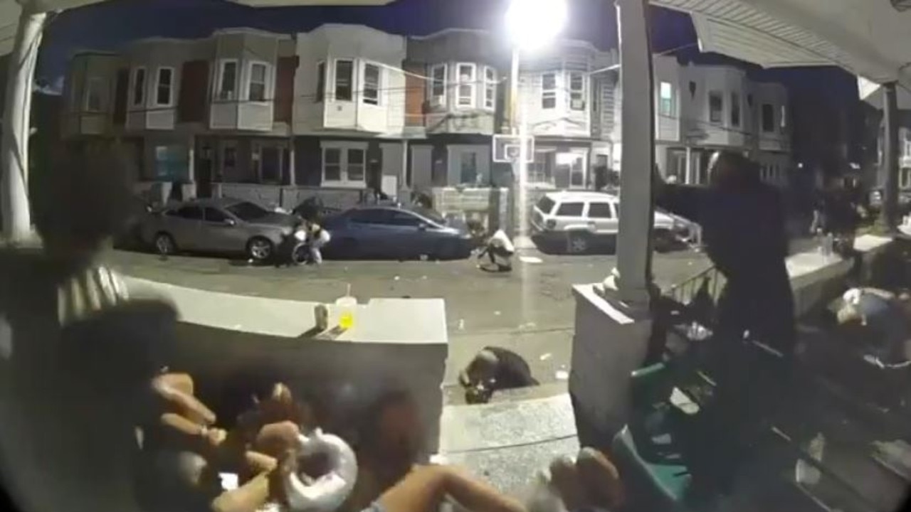 Partygoers cower in horror 1am shooting