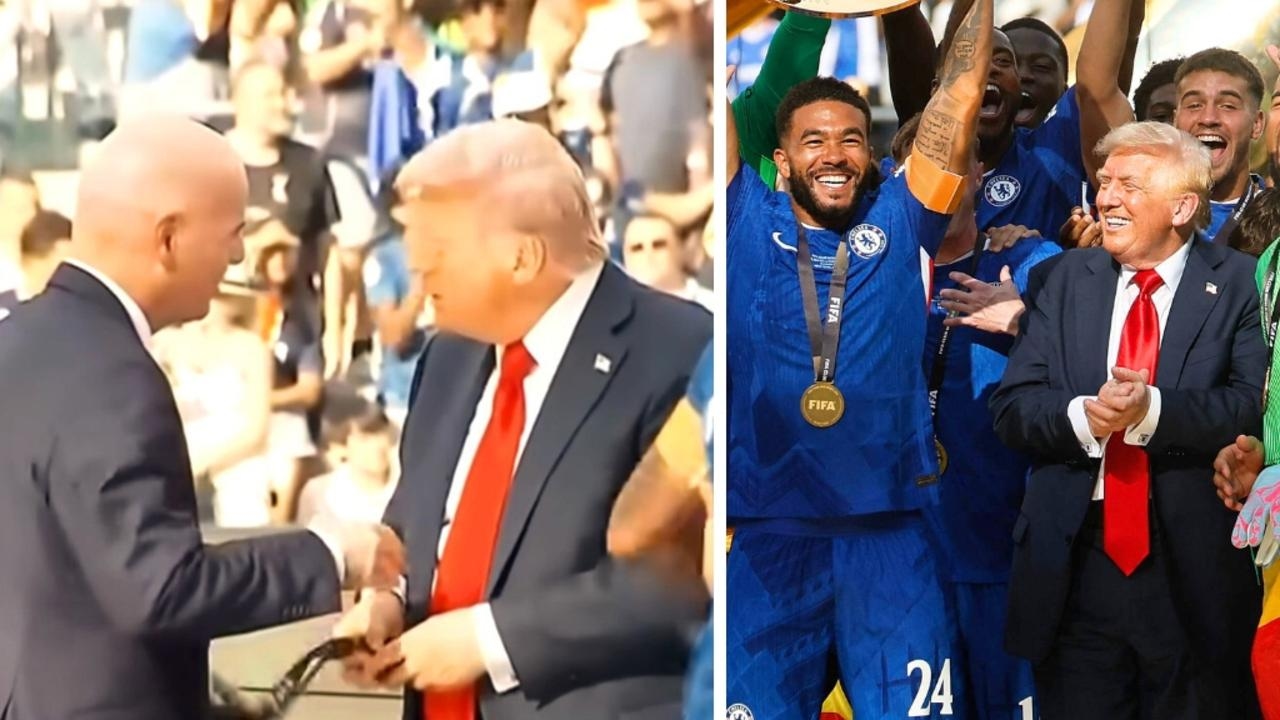 Internet loses it as Donald Trump pockets item at Club World Cup final
