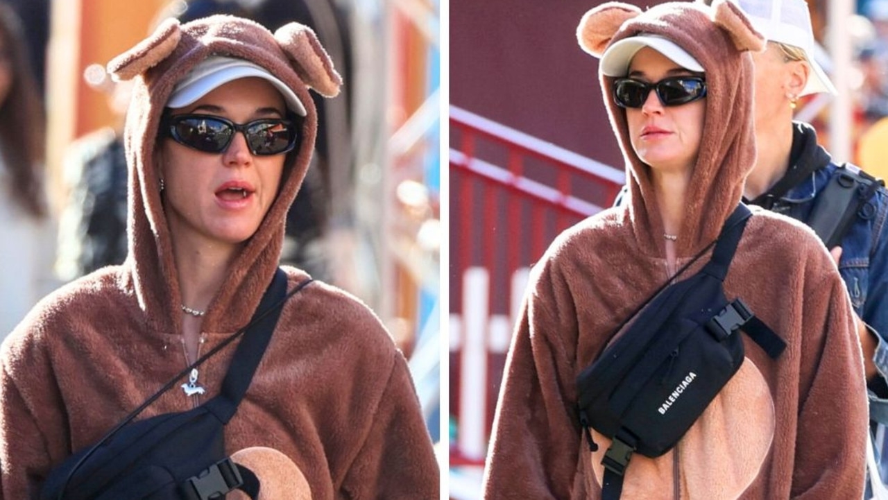 Katy Perry and daughter Daisy wear teddy bear onesies to Luna Park as rumours of Orlando Bloom break-up swirl