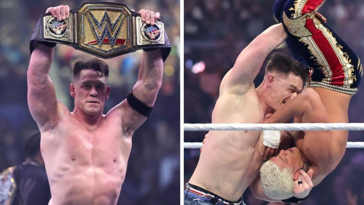 John Cena makes history with title win over Cody Rhodes at WrestleMania 41