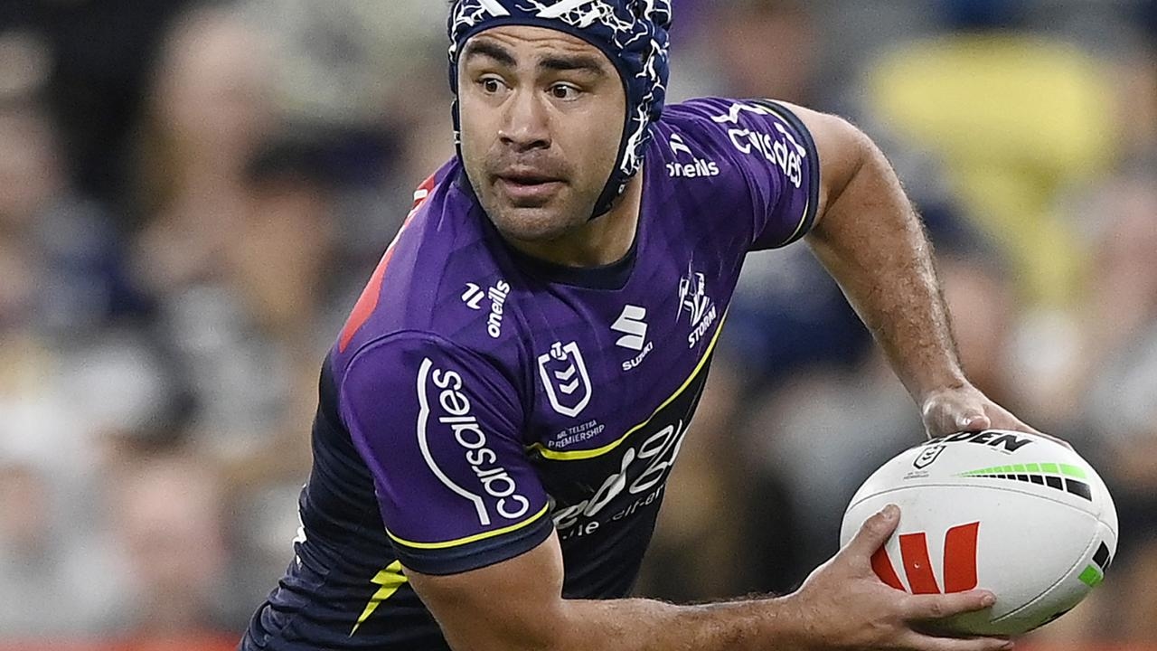 Melbourne Storm playmaker Jahrome Hughes has re-signed until the end of 2030