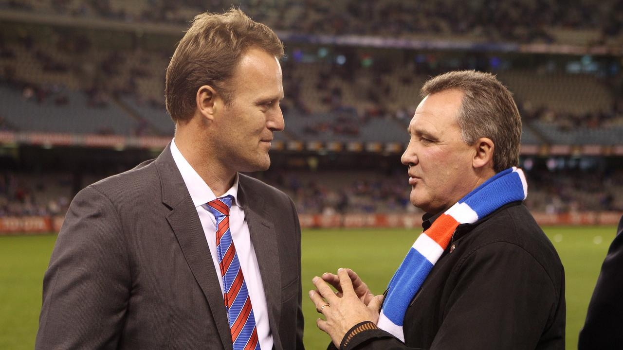 Sad truth as legend misses Western Bulldogs celebration