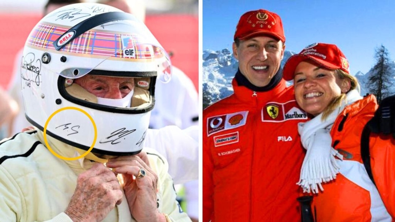 Fresh hope Michael Schumacher is ‘on the mend' after his first public act in 12 years