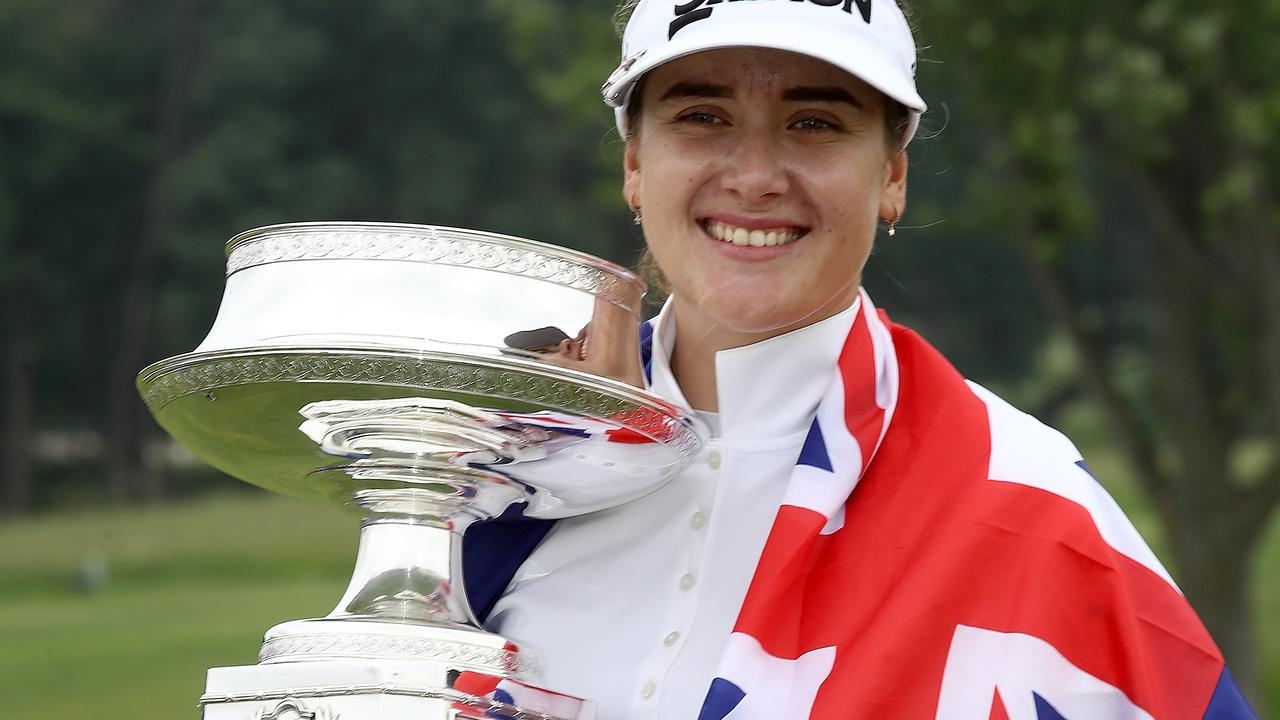 Hannah Green is embracing expectation but not putting pressure on herself at the first major of 2025