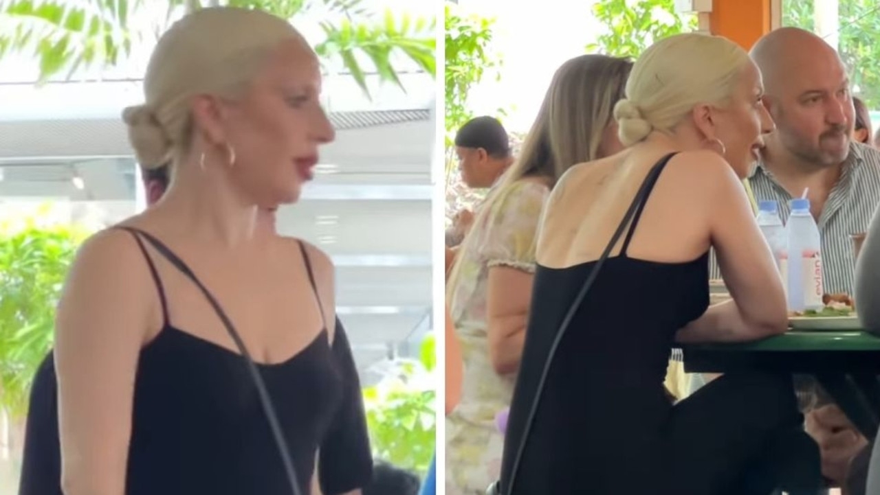 Lady Gaga surprises fans by dining at local food court in Singapore