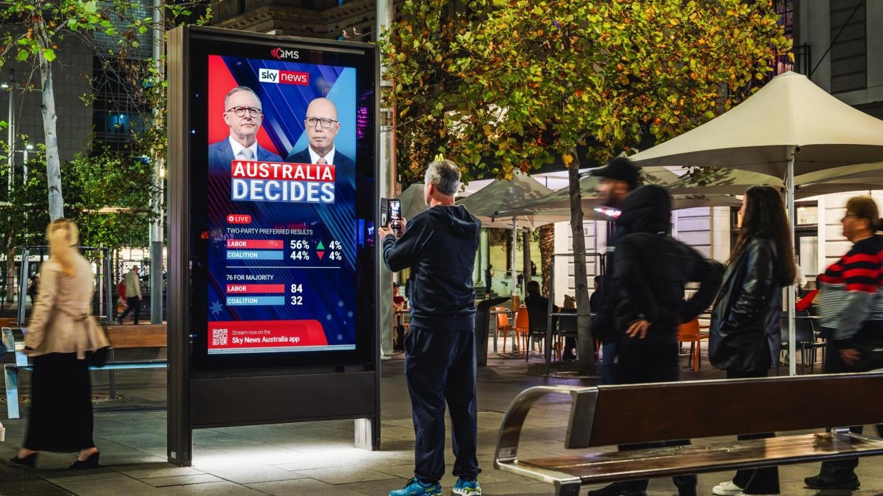 Sky News Australia takes poll results direct to the people in innovative federal election campaign