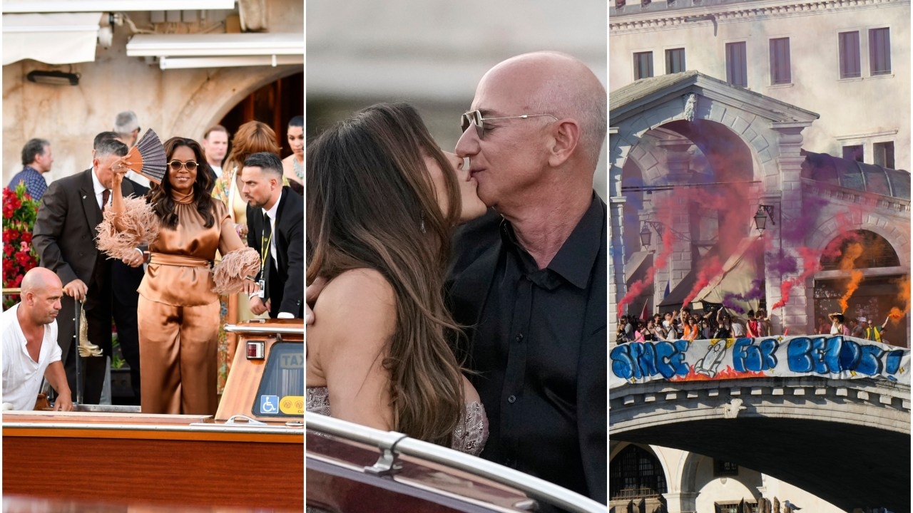 Jeff Bezos and Lauren Sanchez's wedding: $50m nuptials ends with A-lister pyjama party, as crowds protest against festivities