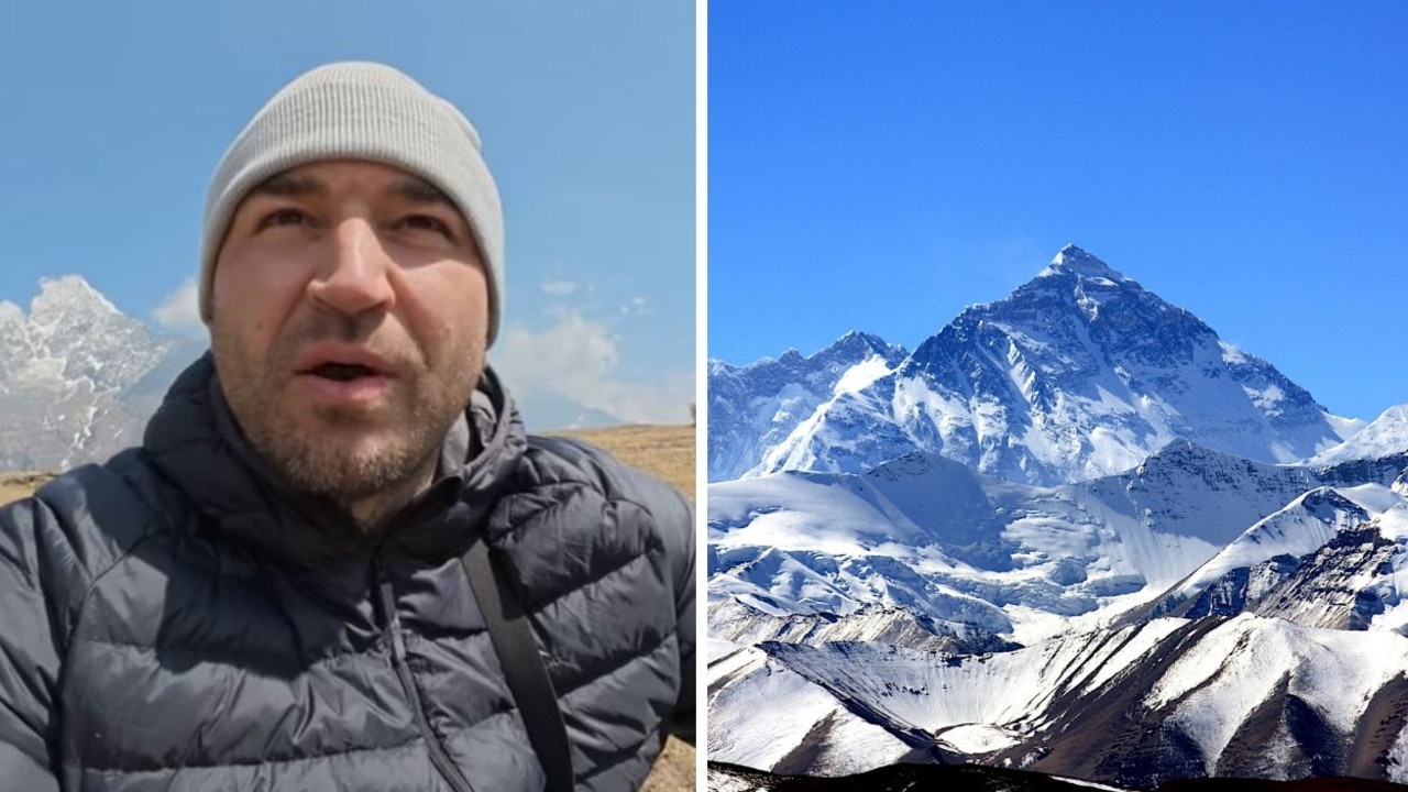 Aussie YouTuber Spanian ‘almost dies' on Mount Everest
