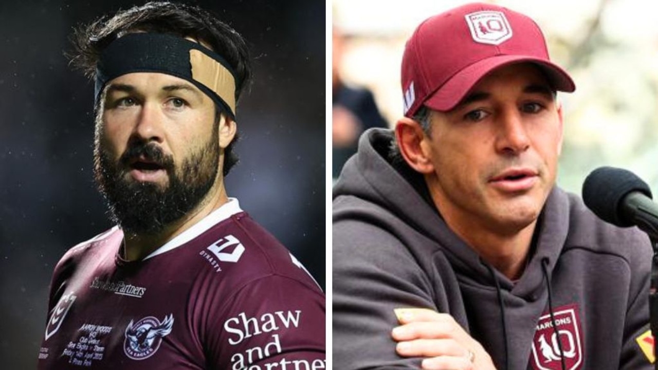 An emotional Billy Slater tees off on Aaron Woods' ‘grub' comments