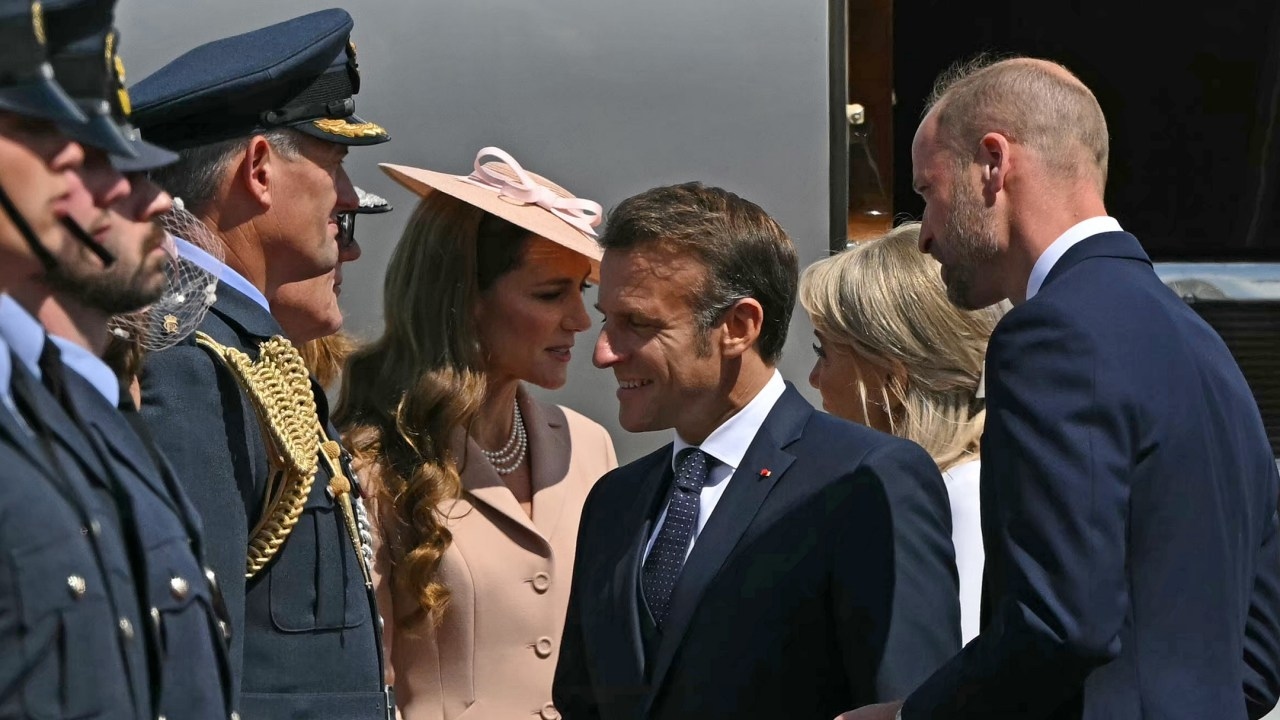What Brigitte Macron really said to Princess Kate after snubbing her husband French President Emmanuel Macron revealed