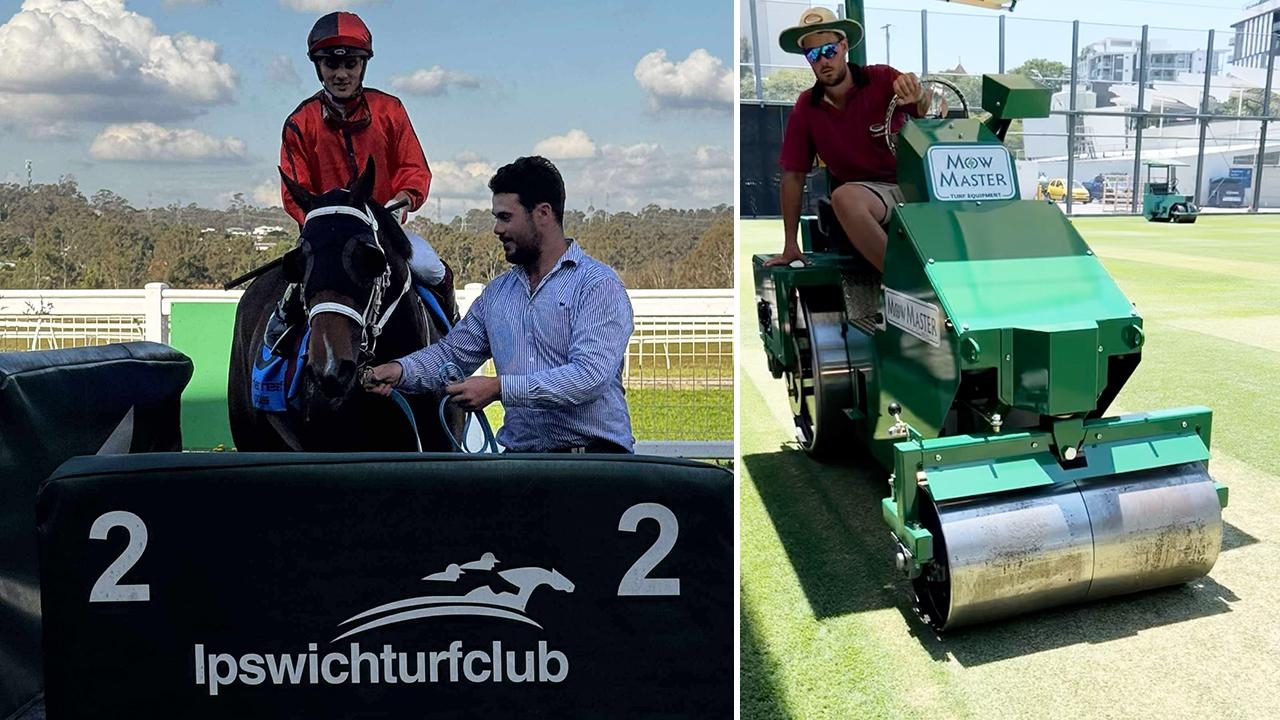Gabba curator and horse owner Dom Pelusi will be tickled pink if Australia smashes the Poms and he can jag a winner in the city this year
