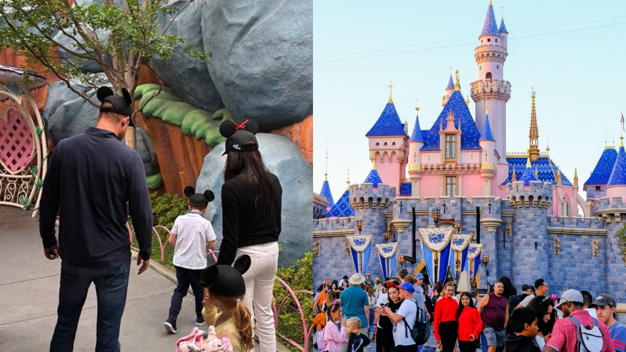 ‘The VIP lane with extra bells on': Prince Harry and Meghan Markle given royal treatment during family trip to Disneyland