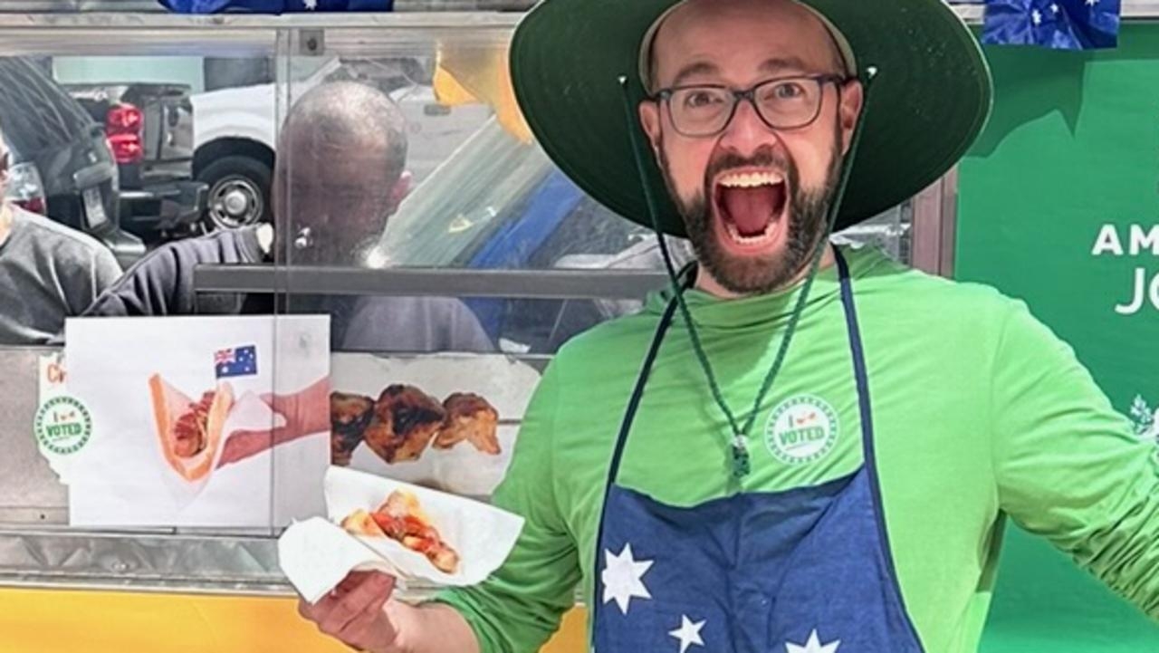 Australia's democracy sausages sizzling 12,000km away in New York City