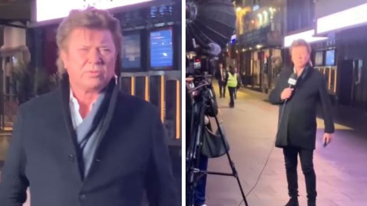 Awkward moment Richard Wilkins is mistaken for David Hasselhoff during live cross from London