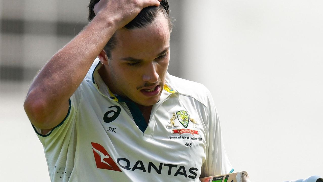 Sam Konstas finishes final Test against West Indies with duck to put place in team under a cloud