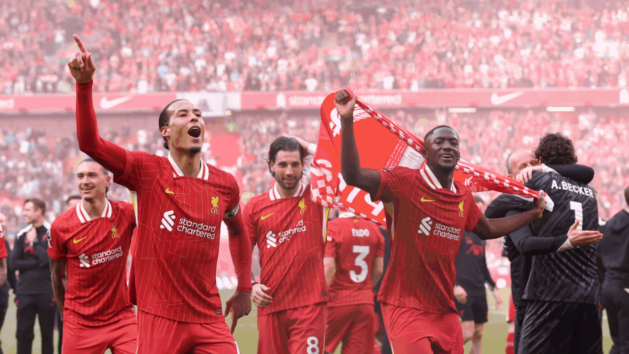 Liverpool clinch Premier League title as Ange Postecoglou makes unwanted Tottenham history