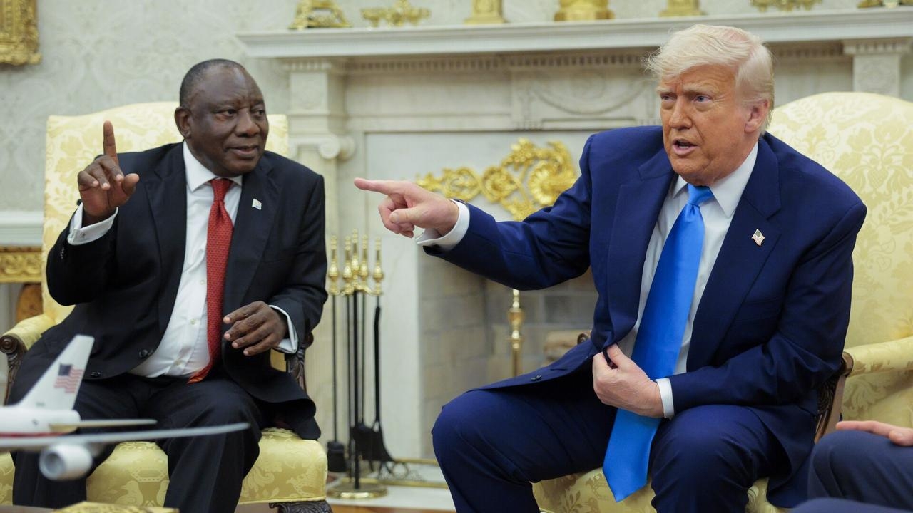 Trump ‘embarrasses' South African President at White House