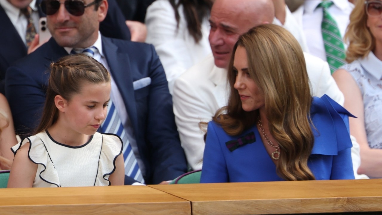 Princess Catherine shares heartwarming moment with Princess Charlotte as Wales' step out at Wimbledon for men's final