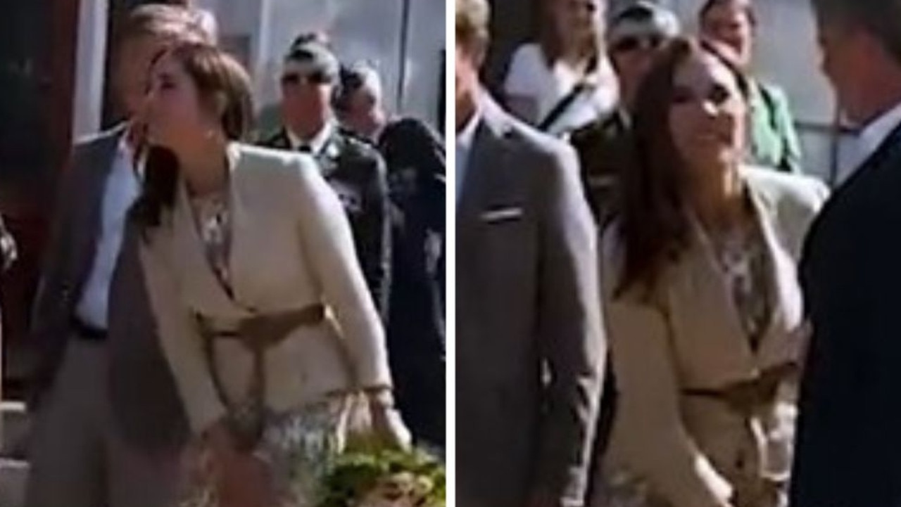 Queen Mary rushed indoors after shock moment during outing