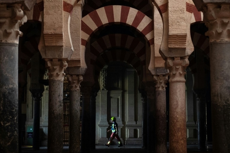 Historic Spanish mosque-cathedral reopens after blaze