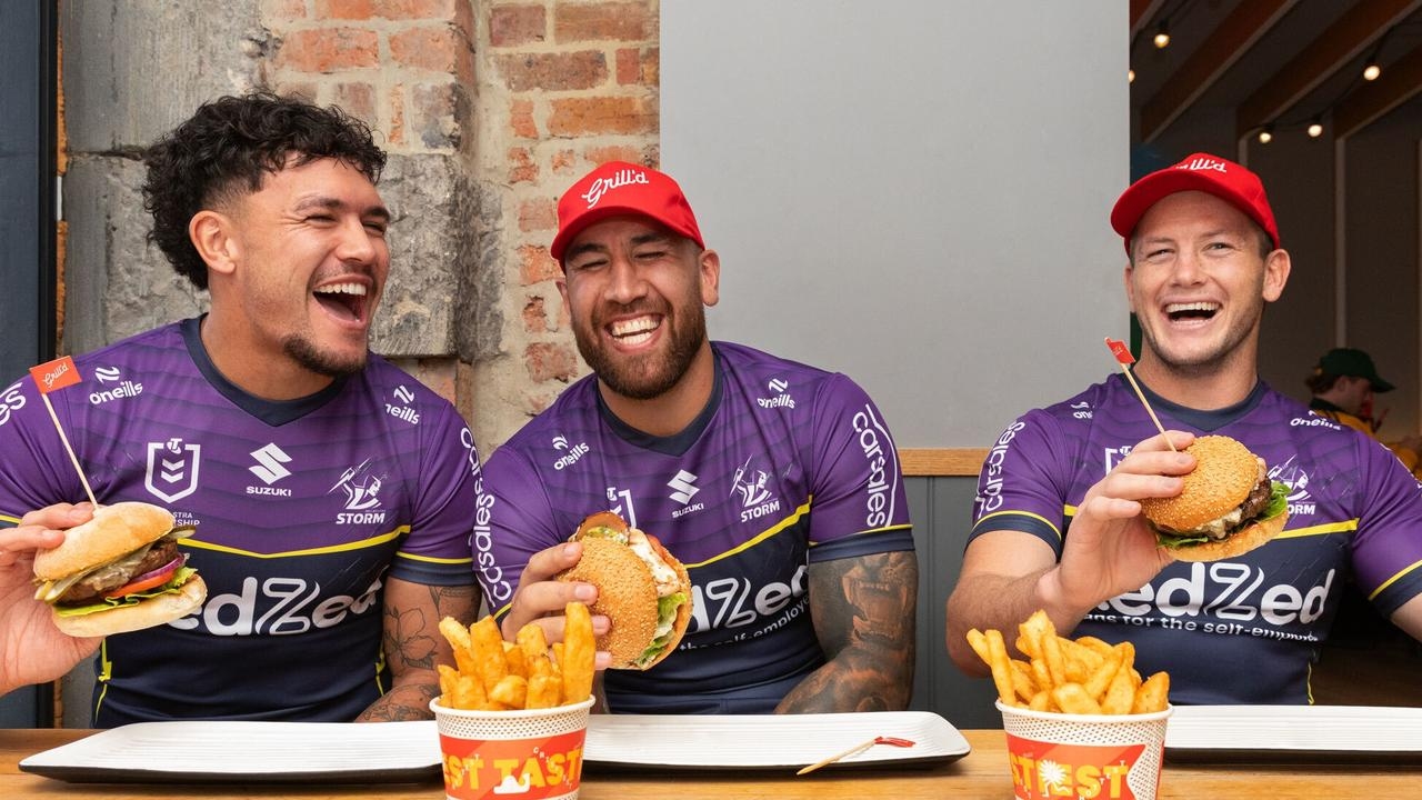 ‘World first': Grill'd overhauls range with healthier buns in partnership with Melbourne Storm, Demons
