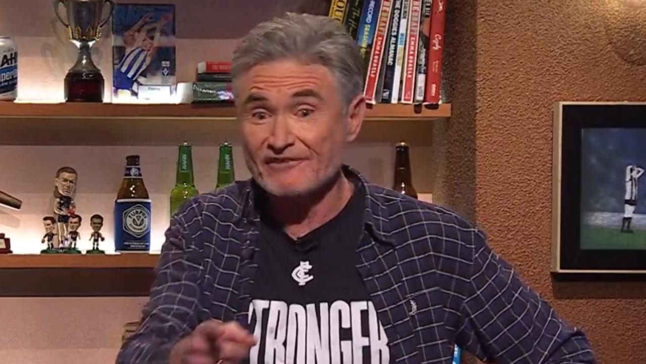 ‘Mushrooms, machetes': Dave Hughes' epic rant about ‘sad' reality of being a Carlton fan