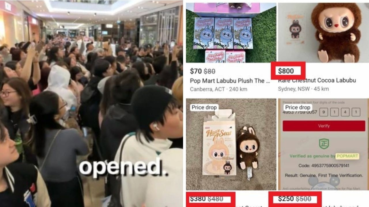 ‘Hype stage': Warning as Labubu craze continues to sweep across Australia