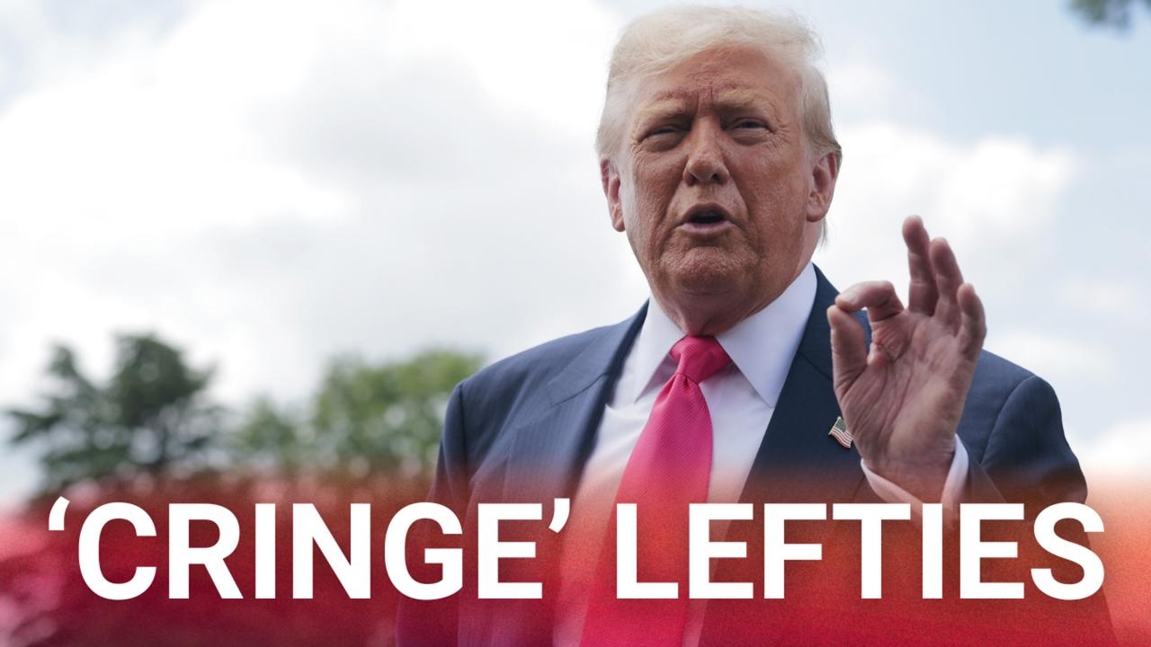 Lefties ‘outdo themselves' in latest ‘cringe' demonstration against Donald Trump