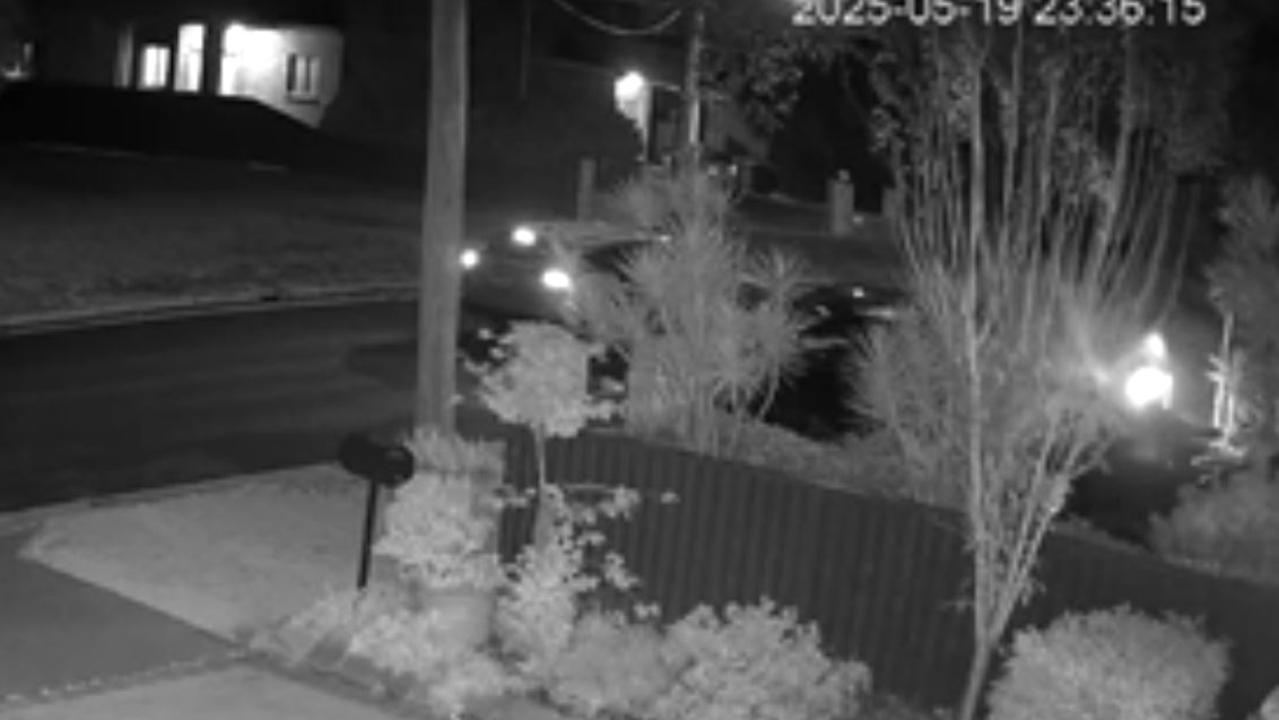 Chilling CCTV footage of moment John Versace gunned down at Condell Park home