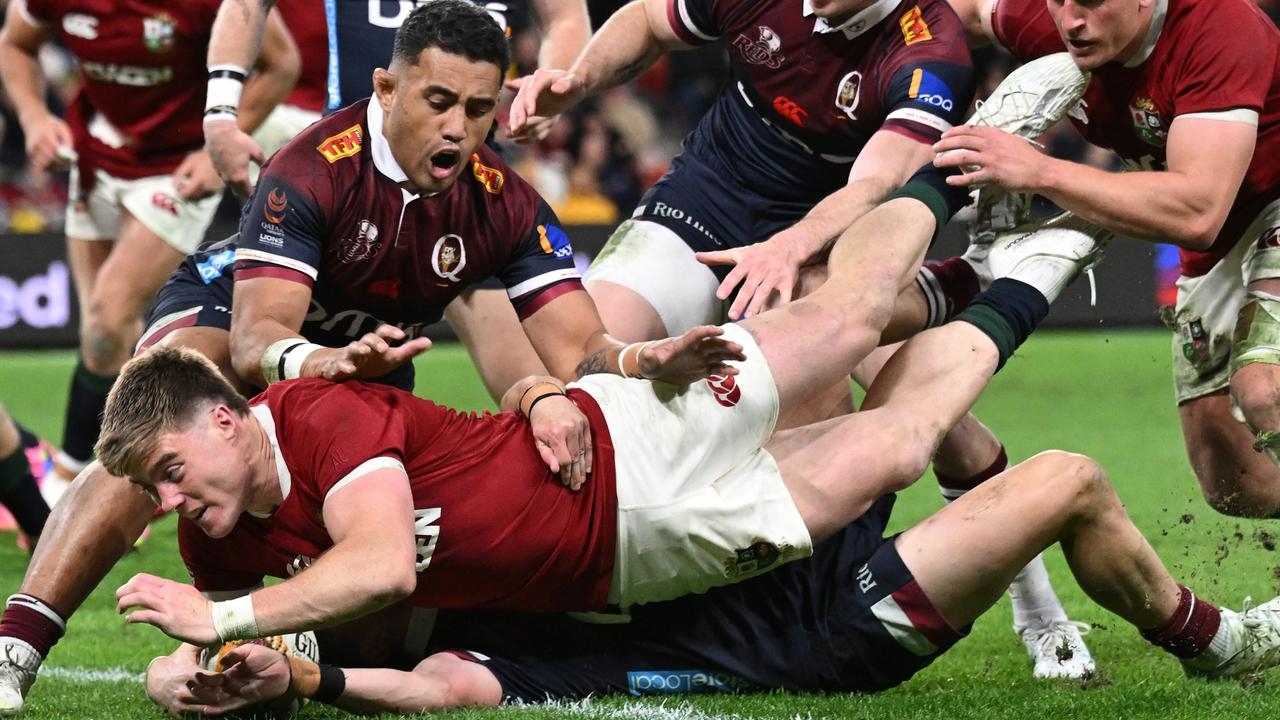 Lions send ominous message to Wallabies with Reds demolition