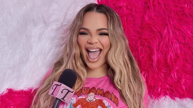 Social media star Trisha Paytas sparks outrage after naming latest baby 'Aquaman' - and you won't believe what her other two kids are called