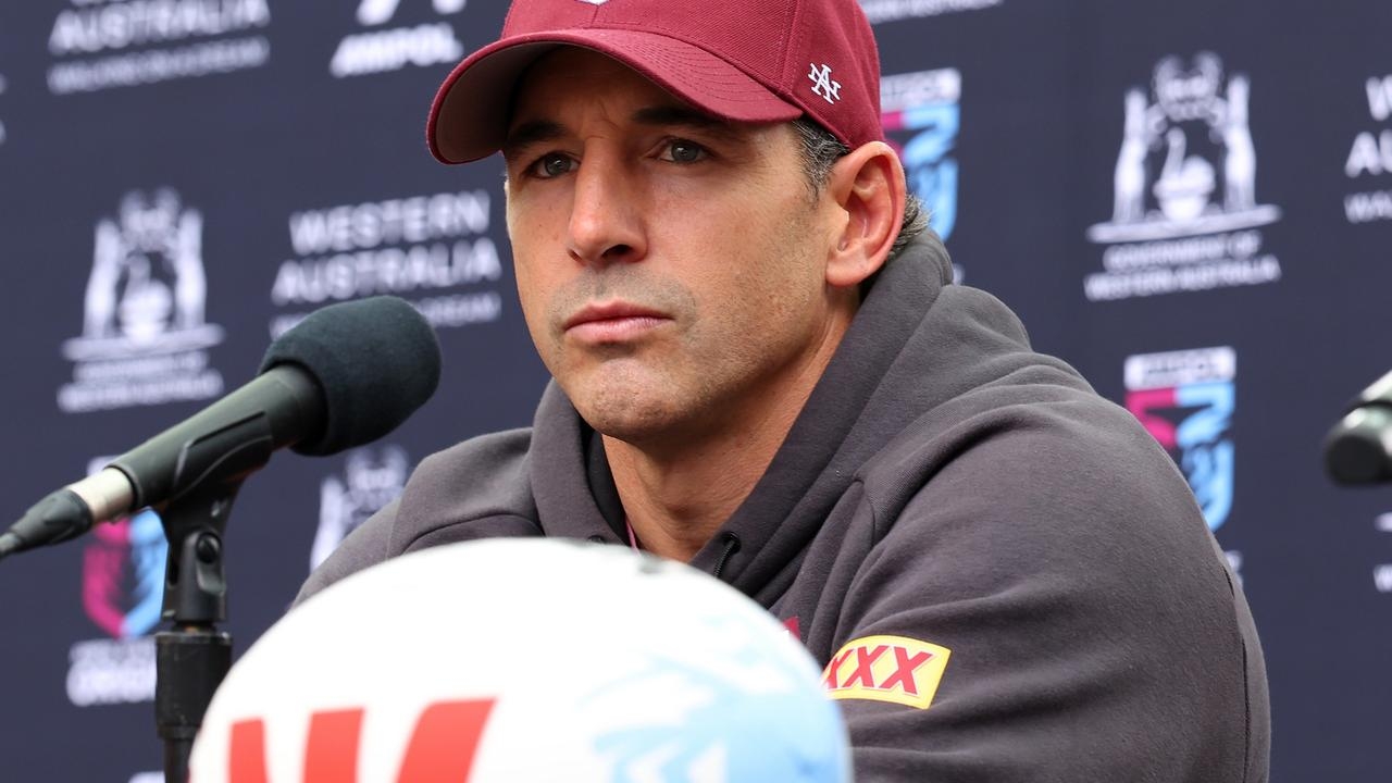 Billy Slater apologises for raising former Qld coach Paul Green's name in emotion-charged press conference