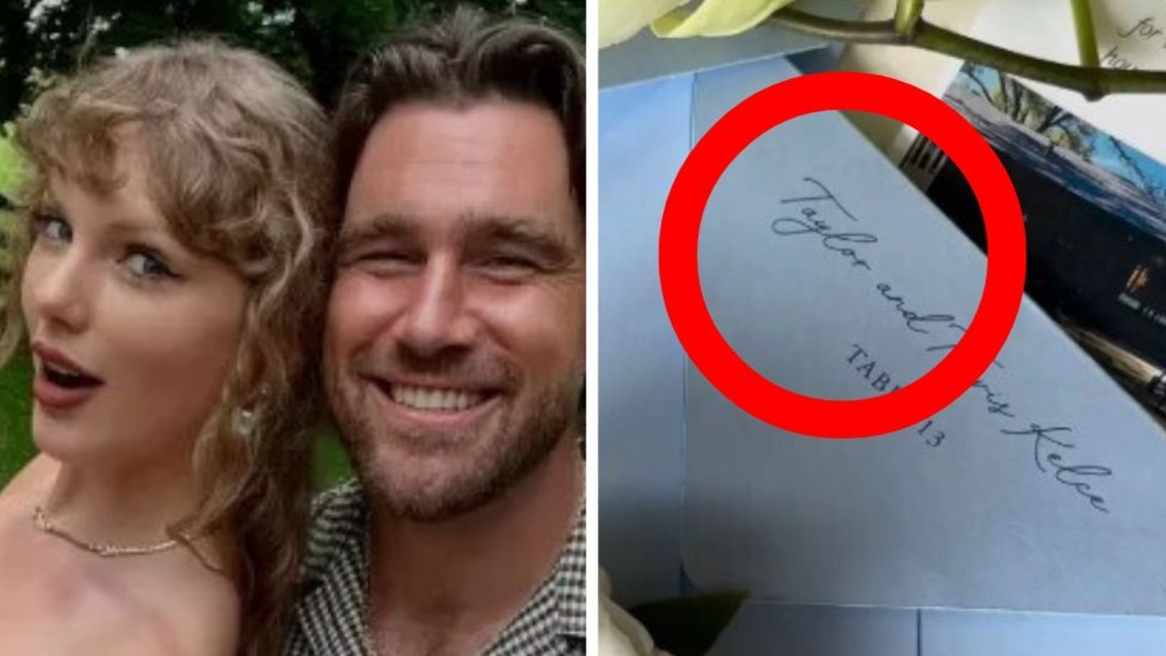 Picture of handwritten note sparks major Taylor Swift, Travis Kelce rumour