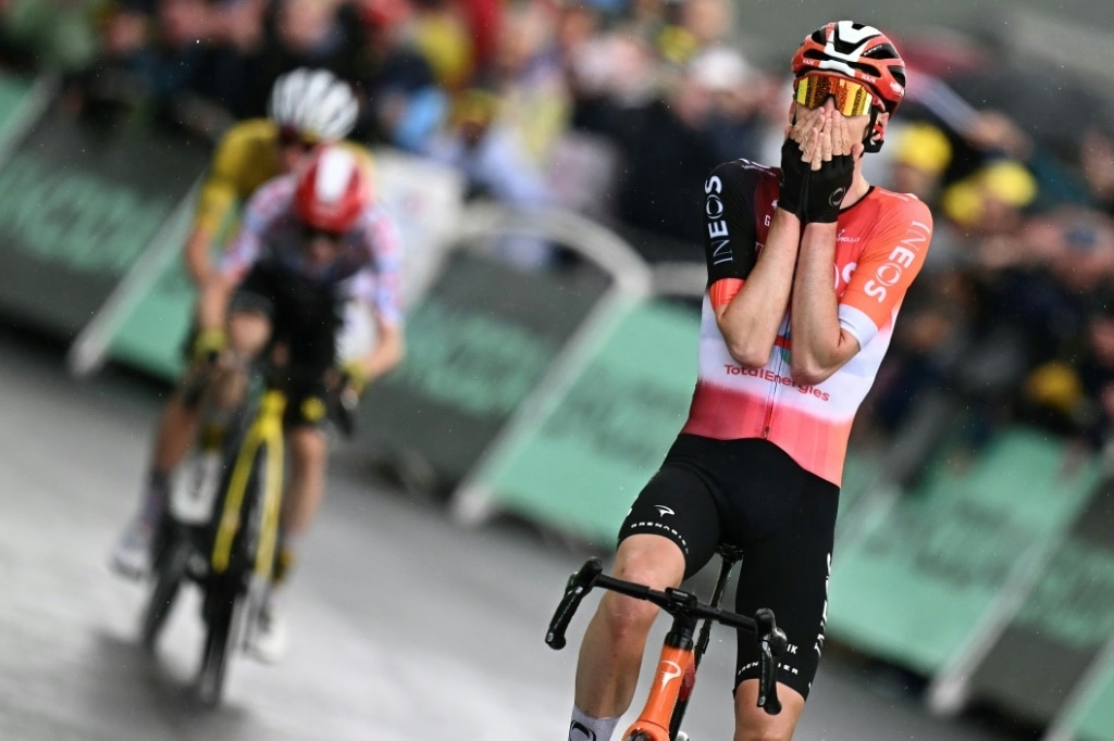 Pogacar exits Alps with Tour stranglehold as Arensman edges white-knuckle win