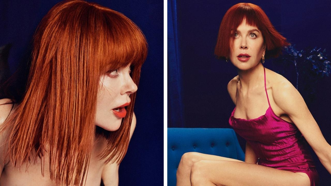 Nicole Kidman strips down and wigs up for racy mag shoot