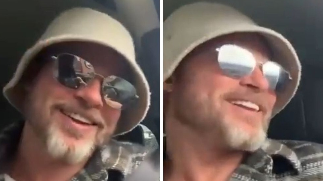 Brad Pitt has friendly encounter with young fan at McDonald's drive-thru in New Zealand