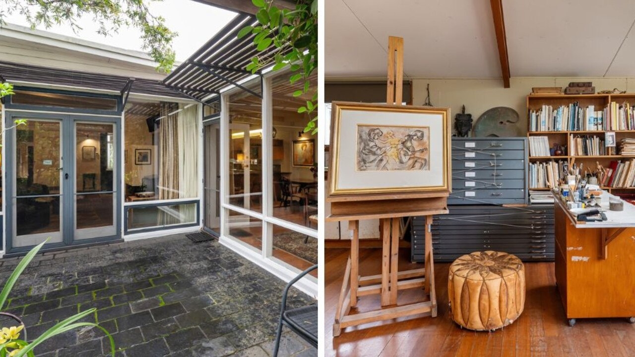 Time-capsule house of Aussie artist to the stars for sale